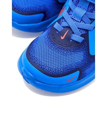 Nike Toddler Cosmic Runner Swoosh, Blue Crystal/Picante Red-Midnight Navy, 10C — view 5