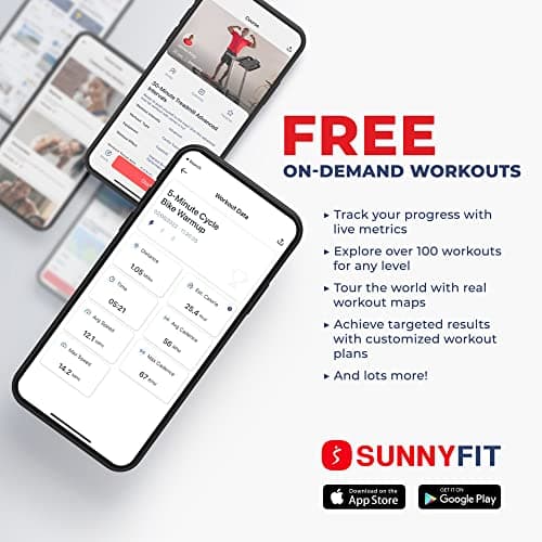Sunny Health & Fitness Air+ Magnetic Rowing Machine with Exclusive SunnyFit App and Smart Bluetooth Connectivity -SF-RW520008 — view 2
