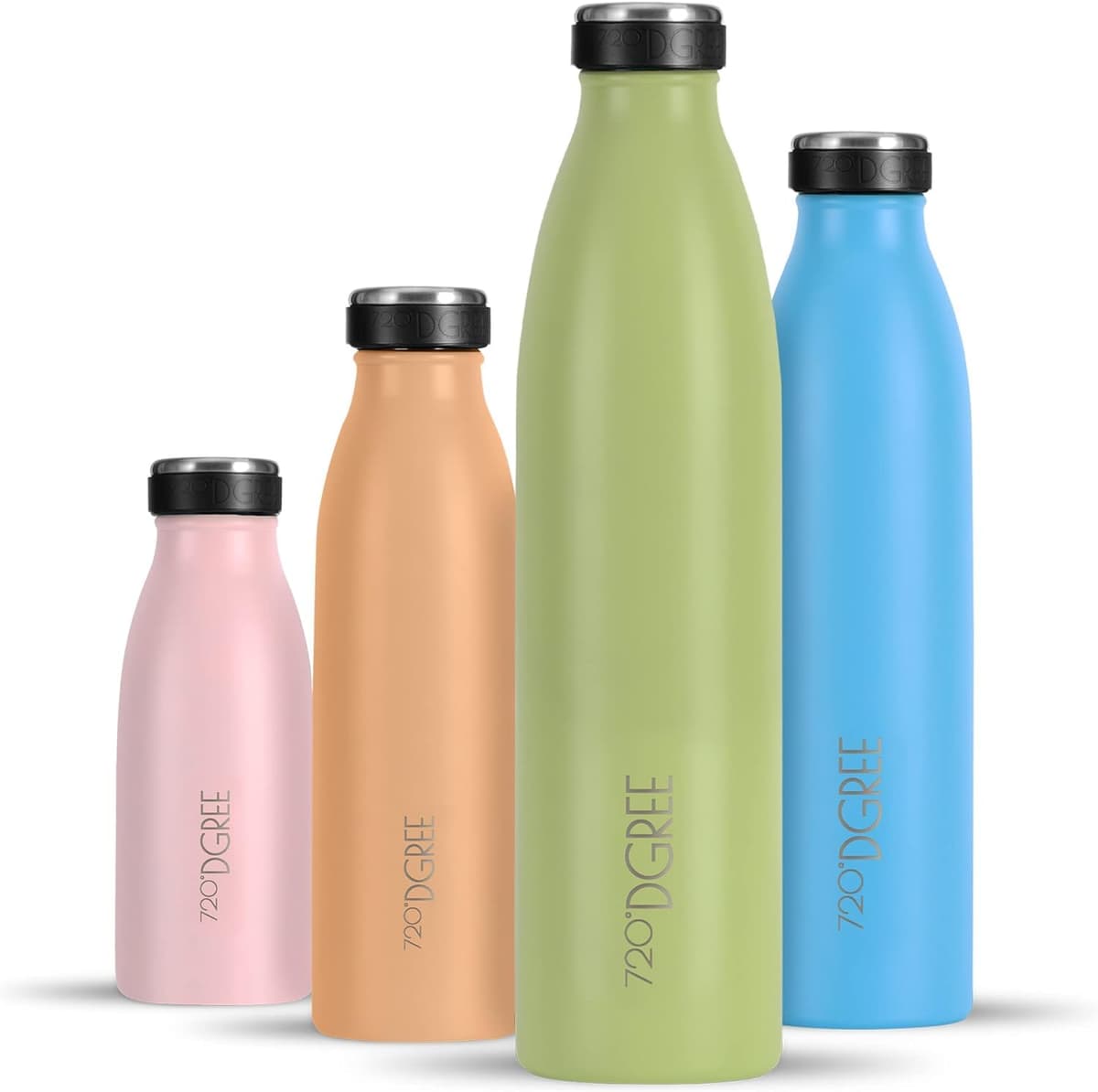 720°DGREE Vaccum Insulated Water Bottle “milkyBottle“ - 750 ml - Insulated, Leakproof, BPA-Free, Thermo Flask - for Sports, Gym, Fitness, School, Kids, Travel, Outdoor, Hot, Cold & Carbonated Drinks — view 12