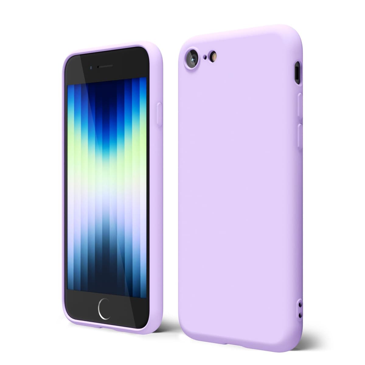 oakxco for iPhone 17 Pro Max Phone Case Liquid Silicone, Cute Thin Slim Grip Soft Rubber Gel for Women Men, Smooth Matte TPU Plain Solid Color Girly Simple Case with Camera Cover, Light Pink — view 1294
