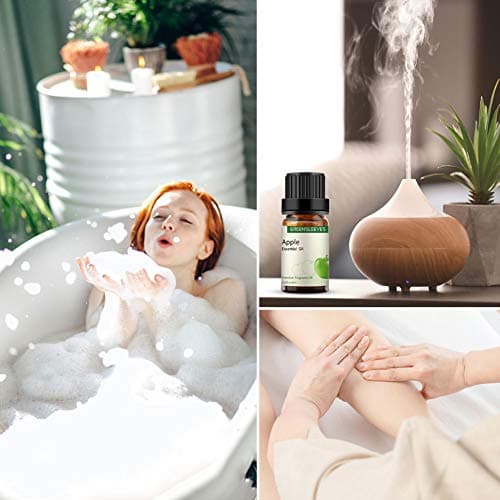 GREENSLEEVES Apple Essential Oil, 10ml Pure Plant-Based Fragrance Oil for Aromatherapy, Essential Oils for Diffuser, Air Freshener, Massage, Bath Bomb, Scented Candle Soap Making — view 4