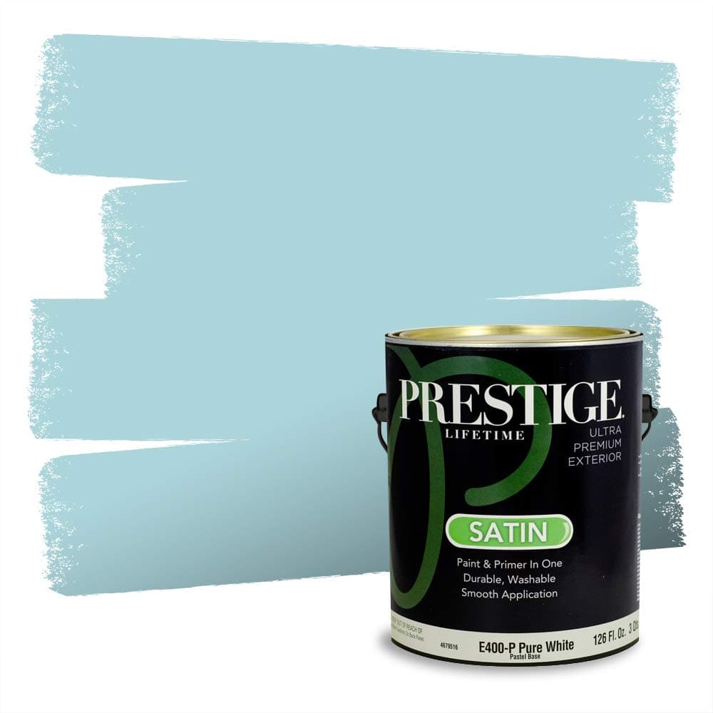 PRESTIGE Paints Interior Paint and Primer In One, 1-Gallon, Semi-Gloss, Comparable Match of Valspar* Dewdrop* — view 335