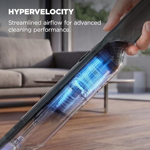Shark WANDVAC Cordless Hand Vac, Lightweight, Versatile and Portable at 1.4 lbs., Powerful Suction for Pet Hair, Charging Dock, One-Touch Empty for Car & Home, Duster Crevice Tool, Black, WV201BK — view 2