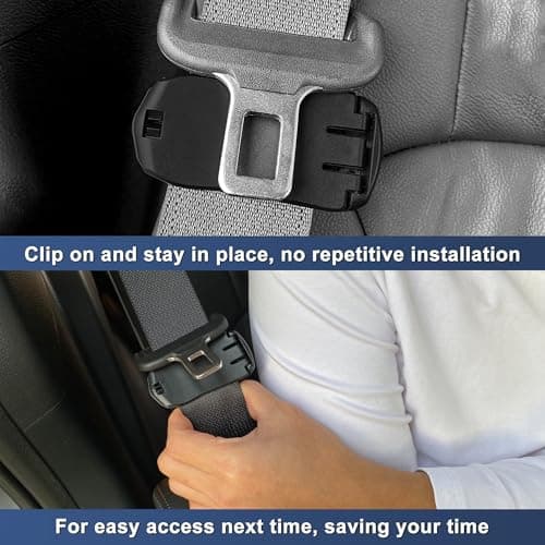 Positioner Clip, Stopper Clamps Positioner, Shoulder Belt Adjuster for Neck & Shoulder Comfort, 4 Pcs — view 4