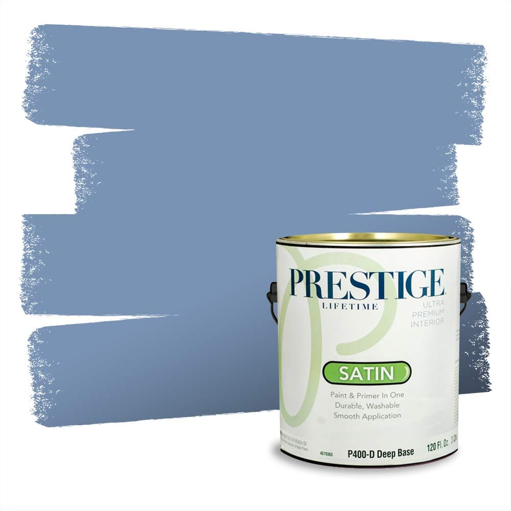 PRESTIGE Paints Interior Paint and Primer In One, 1-Gallon, Semi-Gloss, Comparable Match of Valspar* Dewdrop* — view 1584