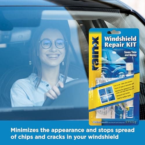 Rain-X 600001 Windshield Repair Kit - Quick and Easy Durable Resin Based Windshield Repair Kit for Chips and Cracks, Good for Round Damage Below 1" in Diameter and Cracks Smaller Than 12" in Length — view 5