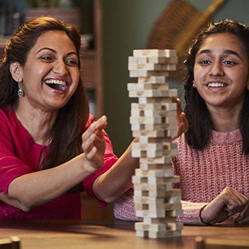 Hasbro Gaming Jenga Wooden Blocks Stacking Tumbling Tower Game | Party Games for Kids & Families | Stocking Stuffers | Ages 6+ (Amazon Exclusive) — view 8