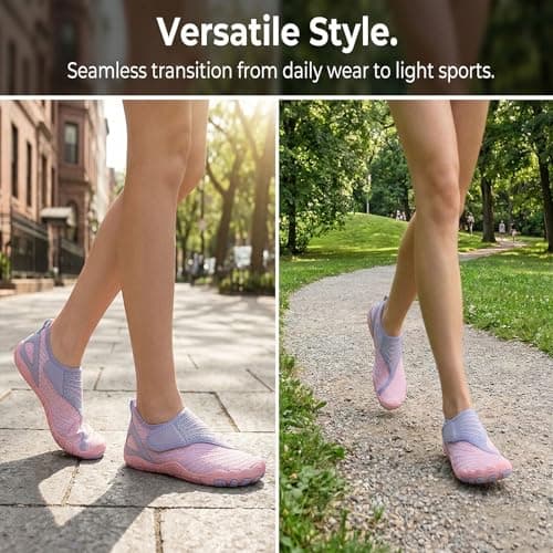 2026 Upgrade Shoes for Women Men, Wide Toe Box Non-Slip Adjustable Comfortable Slip on Beach Hiking Water Sandals for Walking Traveling (Style-a, Adult, Women, 9, Numeric Range, US Footwear Size System, 9.5, Wide) — view 6