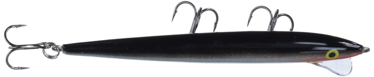 Rapala - Cebo de pesca de superficie para pesca de bass, 4 3/8", madera, punta de aguja, azul y negro — view 2