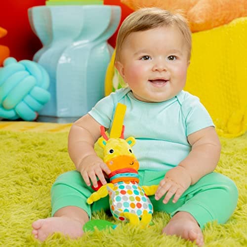 Bright Starts Pull, Play & Boogie Musical Activity Toy for Stroller - Giraffe - Unisex, Newborn + — view 5
