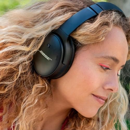 Bose QuietComfort 45 Bluetooth Wireless Noise Cancelling Headphones - Triple Black (Renewed) — view 7