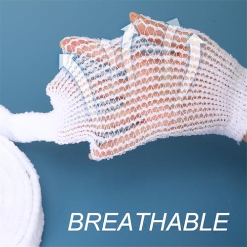 Tubular Stretch Gauze Bandage 1 in × 7.7 yd Elastic Retainer Fix Net Wound Dressing Without The Use of Adhesive Tape for Arms Calves — view 5