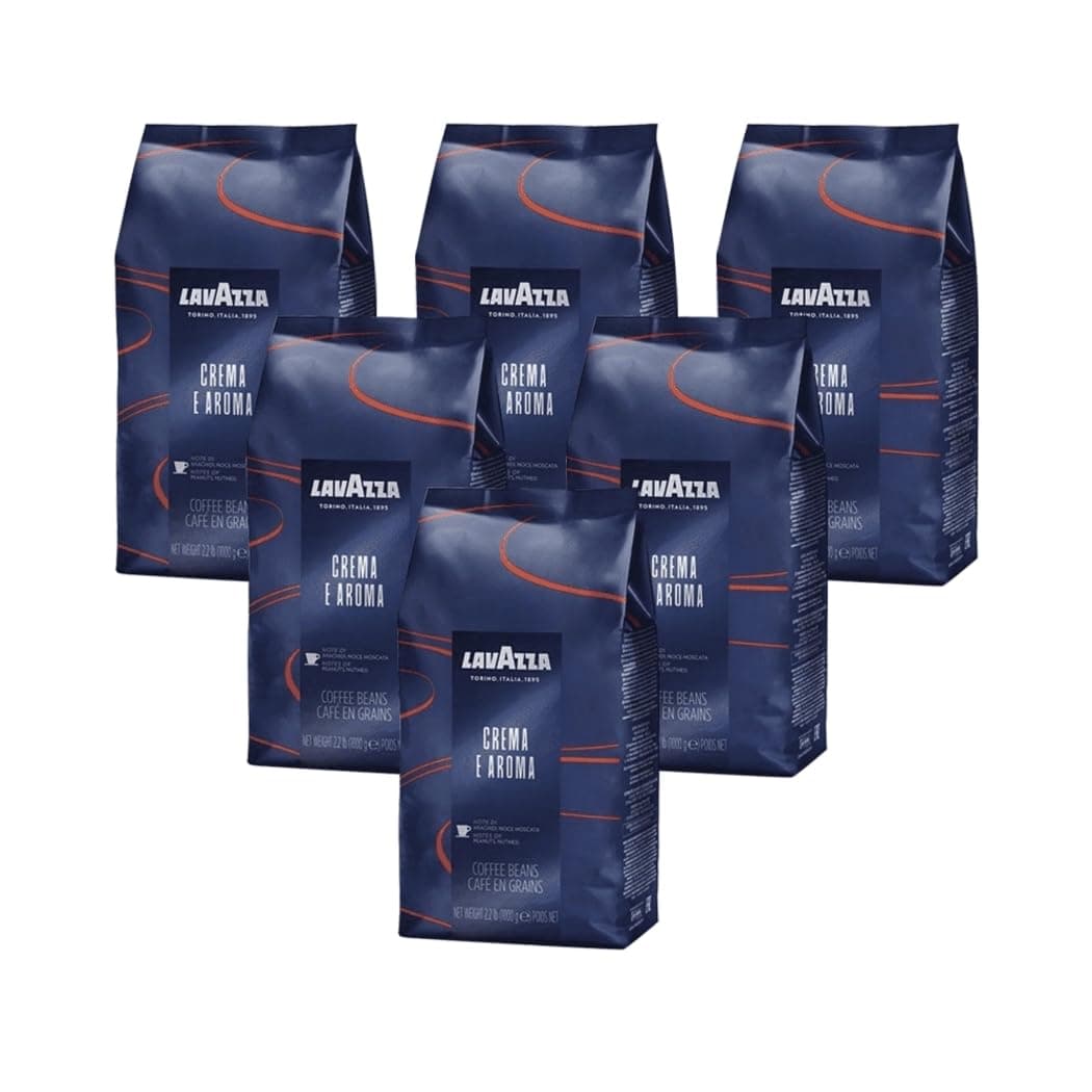 Lavazza, Qualità Rossa, Coffee Beans, Arabica and Robusta, Intensity 5/10, Medium Roasting, 1 Kg — view 45