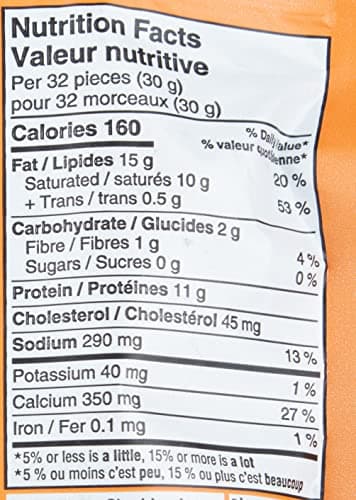 Ivanhoe Nothing But Cheese 100% Canadian Puffed High Protein Cheese Snacks, Cheddar, Gluten Free, 60g — view 5