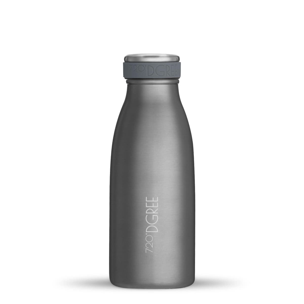 720°DGREE Botella Agua Acero Inoxidable “milkyBottle“ – 1litro - Sin BPA Free, Antigoteo y Prueba de Fugas - Frasco térmico, Cantimplora Aislada - Bebida con Gas, Deporte, Escuela, Gimnasio Exteriore — view 14