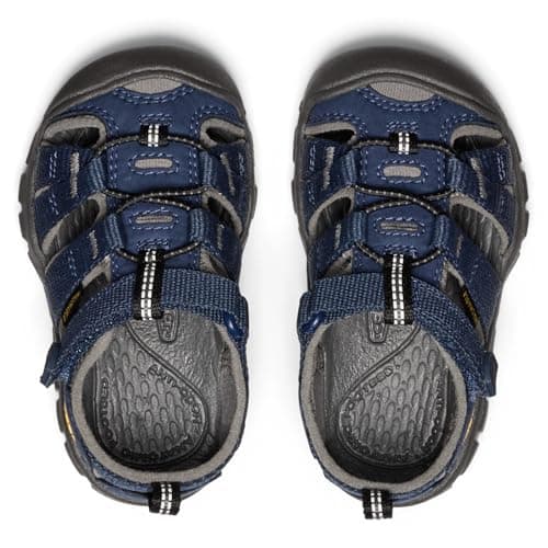 KEEN Unisex-Child Seacamp 2 CNX Closed Toe Sandals, Naval Academy/Drizzle, 7 CA — view 4