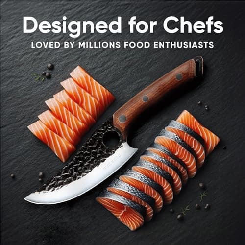 Matsato Chef Knife - Perfect Kitchen Knife for Cooking, Chopping — view 5