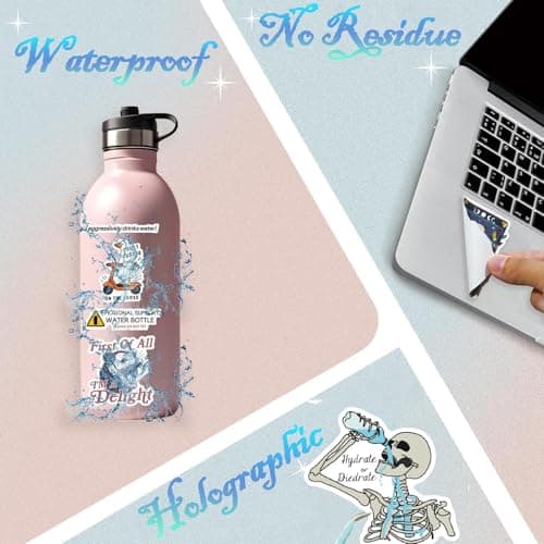 Bluradio 200PCS Holographic Sarcastic Meme Stickers for Adults (Dirty) — view 4