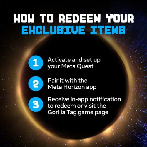 Meta Quest 3S 128GB | VR Without Wires — Gorilla Tag Cardboard Monkenaut Bundle — Amazon Exclusive —Access to 100+ Games with a 3-Month Trial of Meta Horizon+ Included — view 2