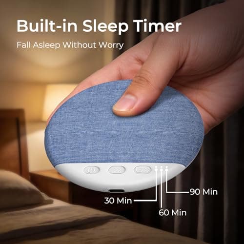 heetipuk 2026 Pillow Speaker,Bluetooth Pillow Speakers for Sleeping,Ultra-Thin Under Pillow Speakers with White Noise Timer,Flat Under Pillow Speaker for Side Sleeper,Wireless Sleep Aid for Adult — view 4