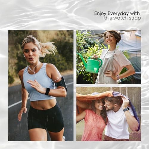 10 Pack Stretchy Bands Compatible with Apple Watch Band 40mm 38mm 41mm 42mm 44mm 45mm 46mm 49mm Women Men, Nylon Solo Loop Elastic Sport Straps for iWatch Series 11 10 9 8 7 6 5 4 SE 3 Ultra — view 5