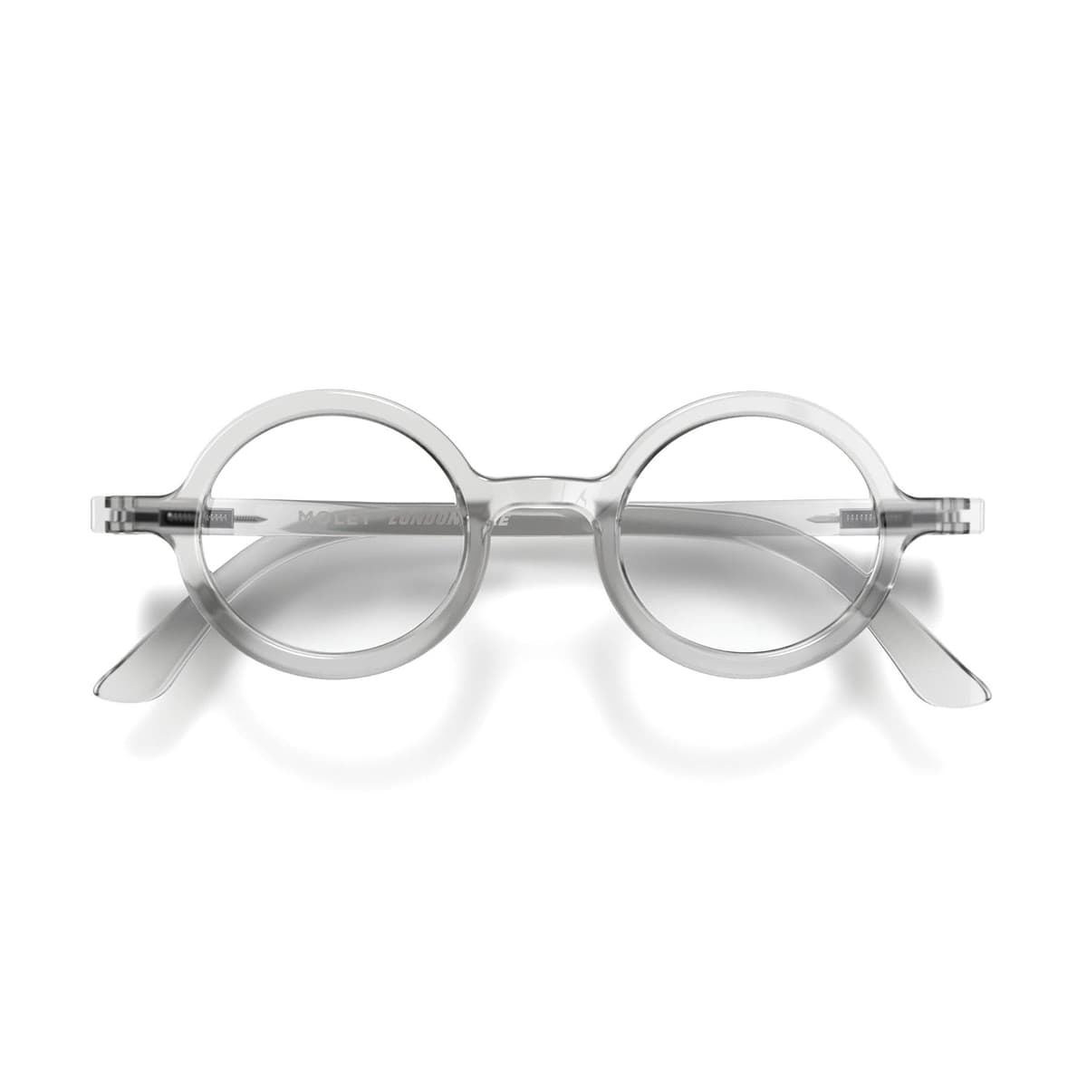 LONDON MOLE® Moley gafas de lectura | Lectores geniales de forma redonda | Hombre y mujer unisex | Bisagras de resorte — view 12