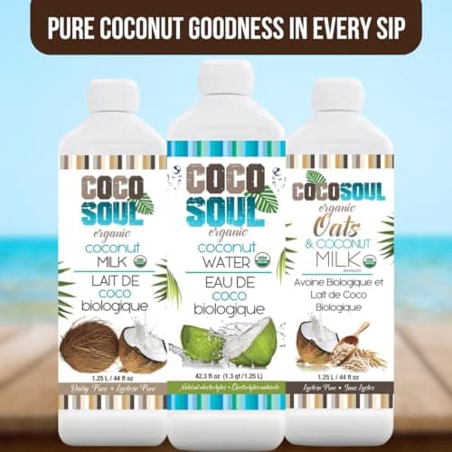 Coco Soul Organic Coconut Milk (6 X 1.25L = 7.5 L) — view 5