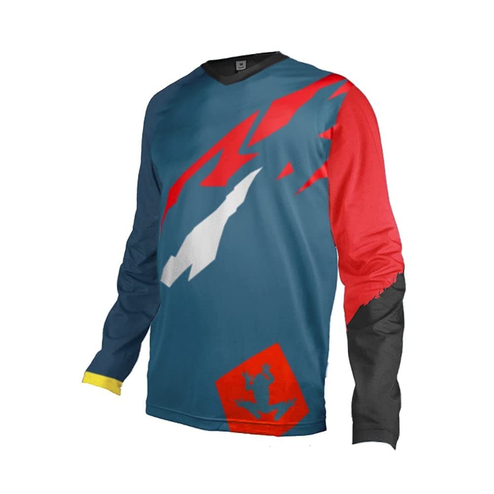 UGLY FROG Downhill Jersey Mens Bike Wear Rage Cycling/Motocross Clothes Mountain Bike Shirt MTB BMX — view 23