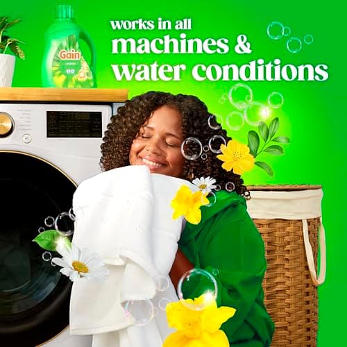 Gain Aroma Boost Liquid Laundry Detergent, Original Scent, HE Compatible, 107 Loads, 4.55L — view 8
