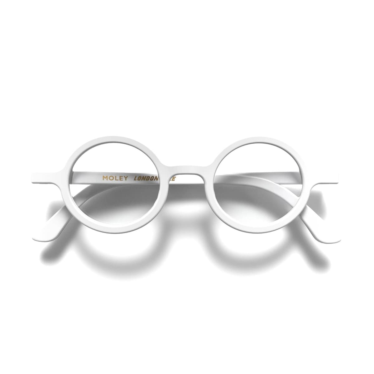 LONDON MOLE® Moley gafas de lectura | Lectores geniales de forma redonda | Hombre y mujer unisex | Bisagras de resorte — view 20