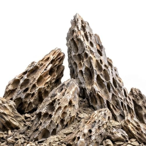 Korvuli Dragon Stone Aquascaping Rocks, 10 lb (4-8"), Aquarium Stone Set