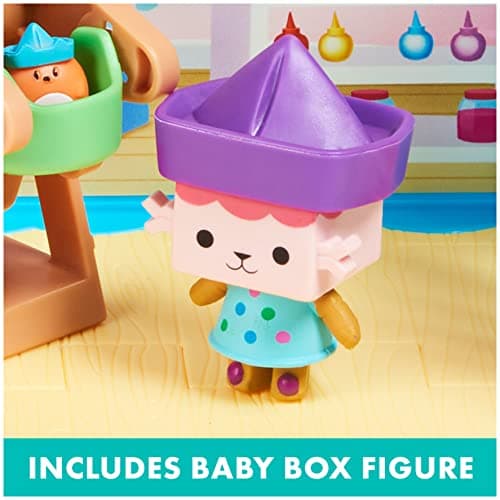 Gabby's Dollhouse, Baby Box Cat Craft-A-Riffic Room with Exclusive Figure, Accessories, Furniture and Dollhouse Delivery, Kids Toys for Ages 3 and up — view 4