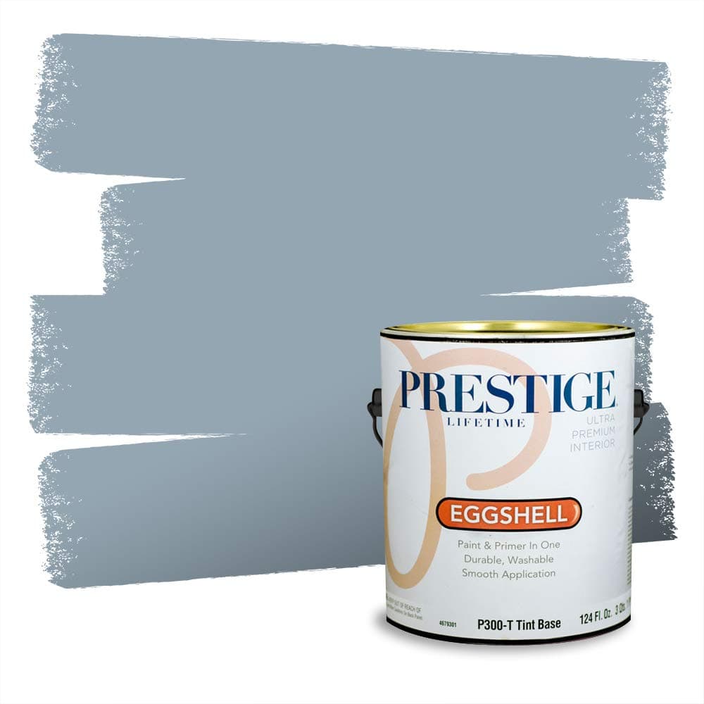 PRESTIGE Paints Interior Paint and Primer In One, 1-Gallon, Semi-Gloss, Comparable Match of Valspar* Dewdrop* — view 478