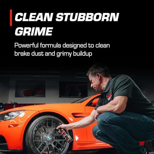 Holley Wheel Clean - All Wheel Cleaner & Brake Dust Remover - High-Performance Car Care, Spray on and Dissolve Grime - Acid-Free Formula for Tires - 16 oz.