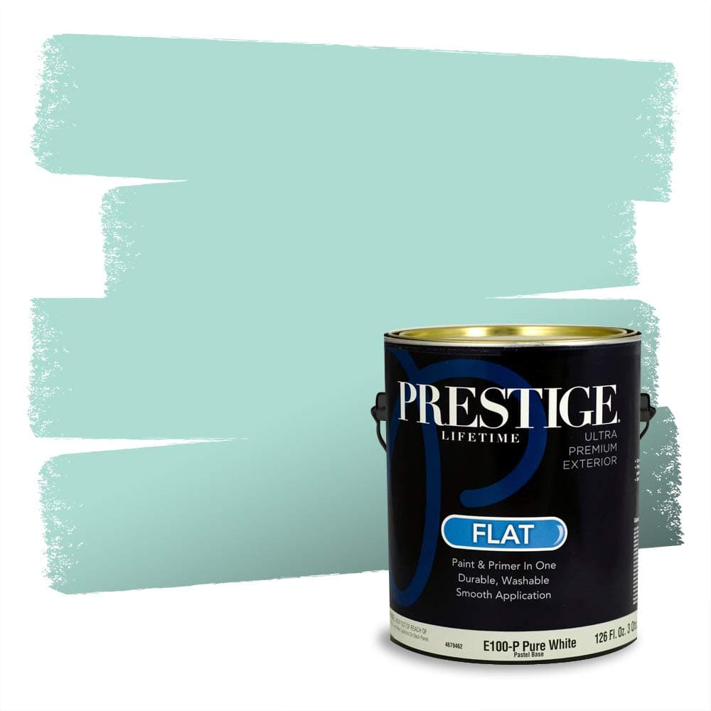 PRESTIGE Paints Interior Paint and Primer In One, 1-Gallon, Semi-Gloss, Comparable Match of Valspar* Dewdrop* — view 484