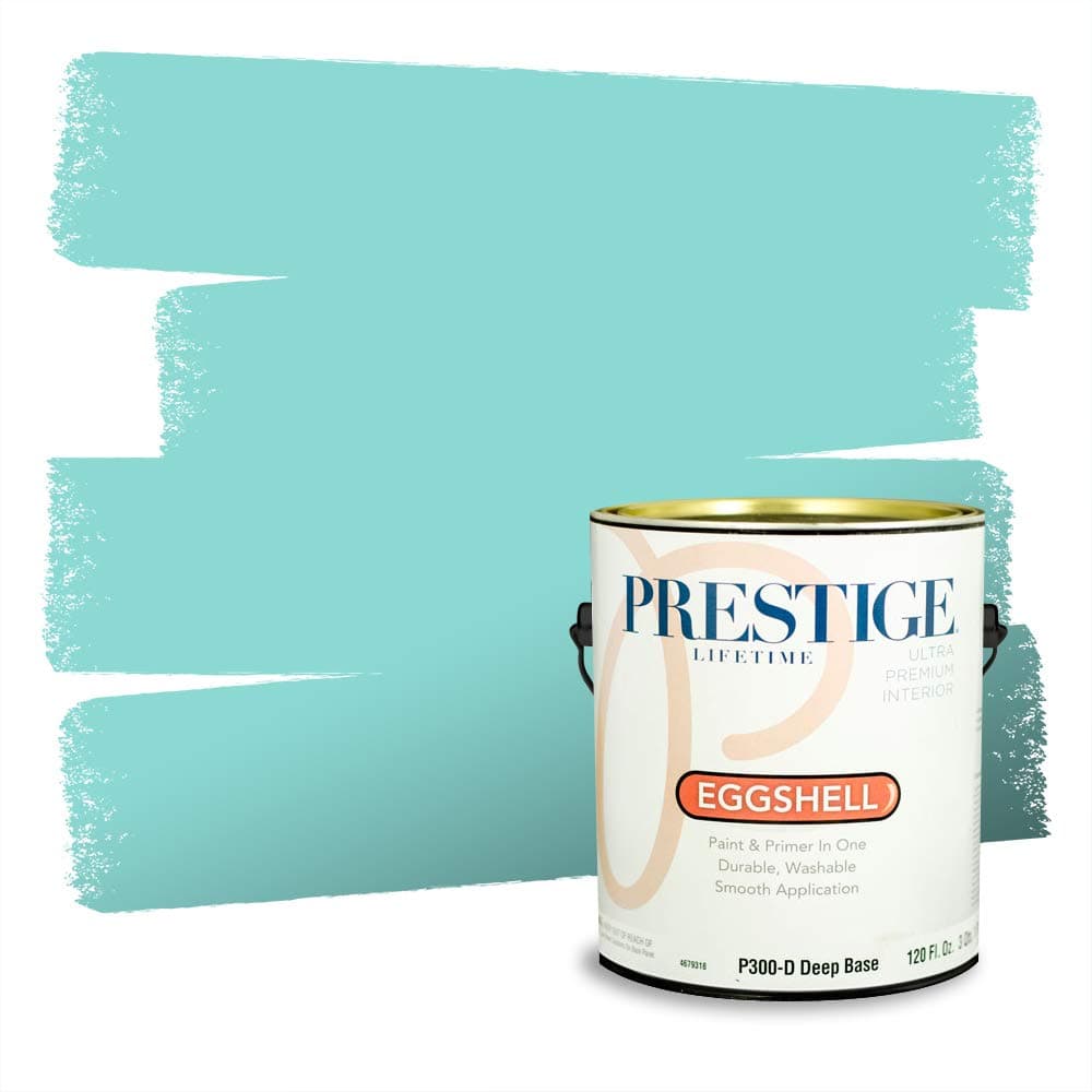 PRESTIGE Paints Interior Paint and Primer In One, 1-Gallon, Semi-Gloss, Comparable Match of Valspar* Dewdrop* — view 1319
