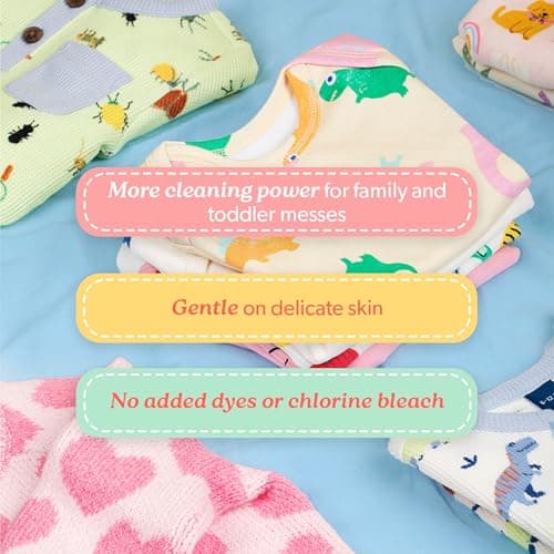 Dreft Baby Liquid Laundry Detergent, Gentle on Sensitive Skin Laundry Soap, 150 fl oz, 114 Loads (Packaging May Vary) — view 8