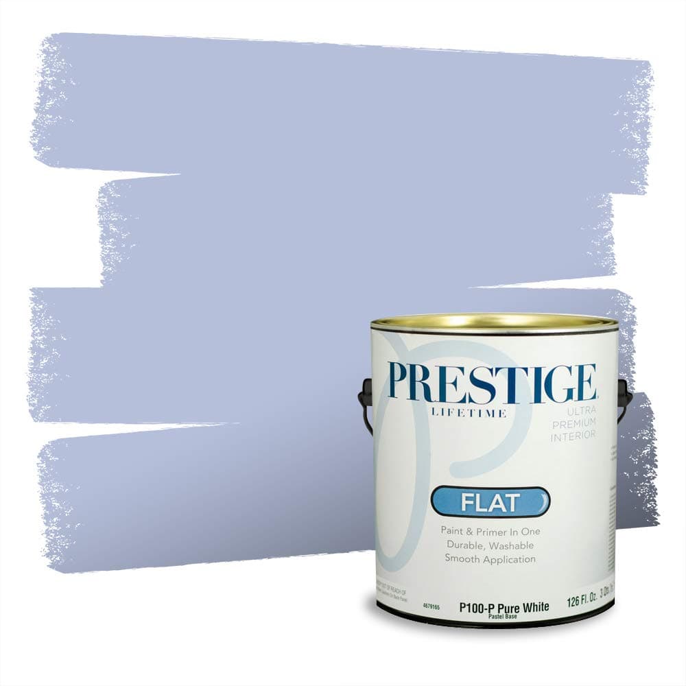 PRESTIGE Paints Interior Paint and Primer In One, 1-Gallon, Semi-Gloss, Comparable Match of Valspar* Dewdrop* — view 1389