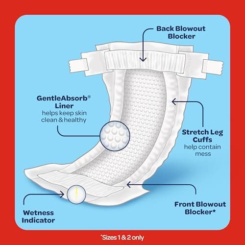 Huggies Size 1 Diapers, Little Snugglers Baby Diapers, Size 1 (8-14 lbs), 32 Count, Packaging May Vary — view 2