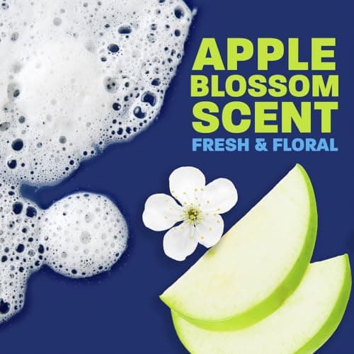 Dawn Ultra Dish Soap Refill, Antibacterial Hand Soap & Dishwashing Liquid, Apple Blossom Scent, 2.64 L (Package Look May Vary) — view 3