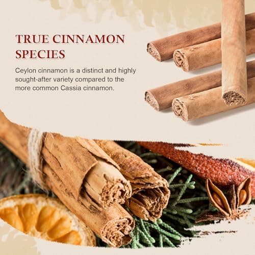 52USA Organic Ceylon Cinnamon Sticks, 1 Ounce (Pack of 1), True Cinnamon Farmed in Sri Lanka, Whole Cinnamon Sticks Bulk, Vegan, Non GMO, 28g — view 5