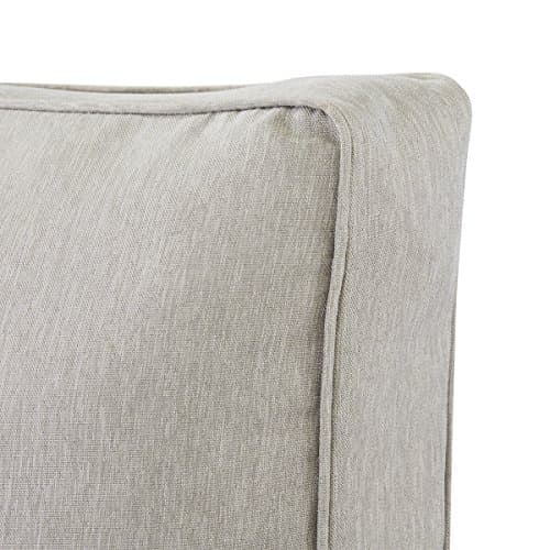 Classic Accessories 60-071-011001-RT Montlake Patio Seat Cushion Slip Cover, Heather Grey, 21" x 21" x 3" Thick — view 6