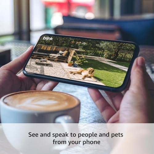 Blink Outdoor 4 – Wireless smart security camera, two-year battery life, 1080p HD day and infrared night live view, two-way talk. Sync Module Core included – 1 camera system — view 3