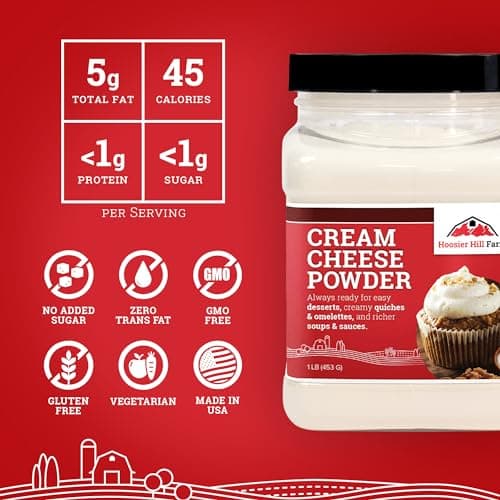 Cream Cheese Powder, 1 Lb. by Hoosier Hill Farm — view 2