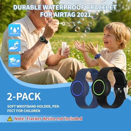 Bracelet for AirTag 2nd Gen (2026) &1st Gen,Hidden Holder for Air Tag Kids — view 3