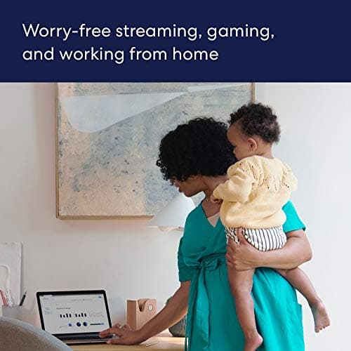 Amazon eero 6 mesh wifi add-on extender - Add up to 1,500 sq. ft. of Wi-Fi 6 coverage. Required eero mesh wifi system not included — view 3