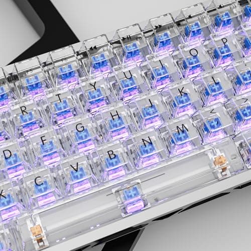 Outemu 108Pcs Keyboard Clickers for 3D Prints,Clicky Blue Keyboard Switches — view 4