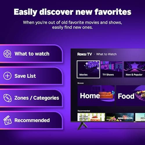 Roku Smart TV 2026 – 65-Inch Select Series, 4K QLED TV – Roku TV with Voice Remote – Flat Screen QLED Television with Wi-Fi for Streaming Live Local News, Sports, & Movies – Bluetooth Headphone Mode — view 5