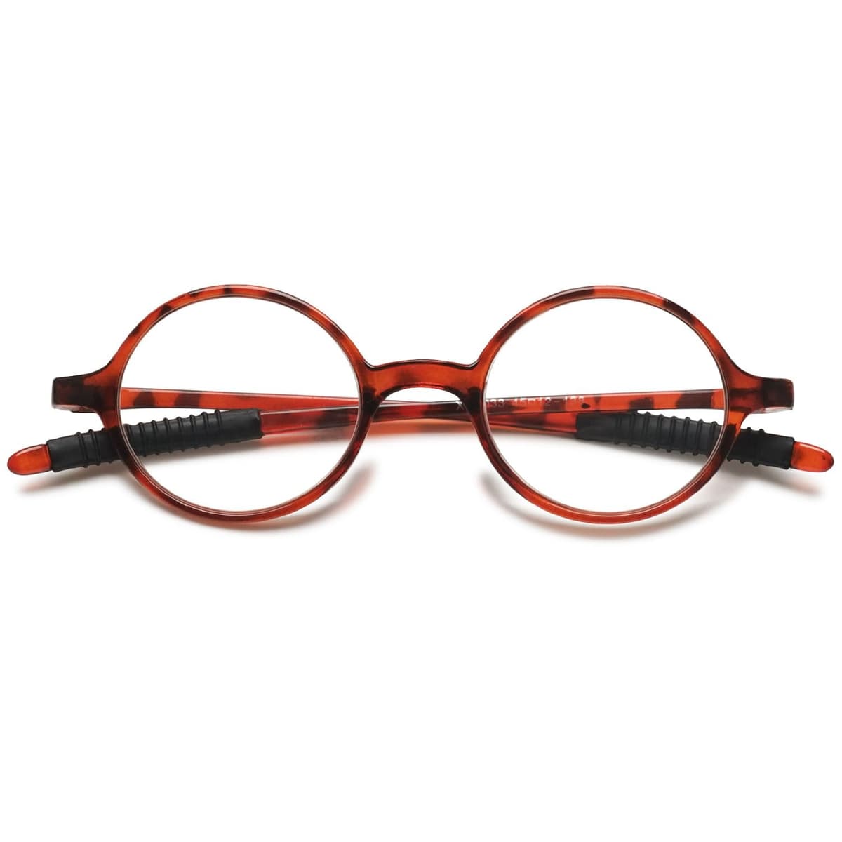 VEVESMUNDO Redondo Gafas de Lectura Pequeñas Ligeras Vintage Flexibles Vista Presbicia para Mujer Hombre — view 10