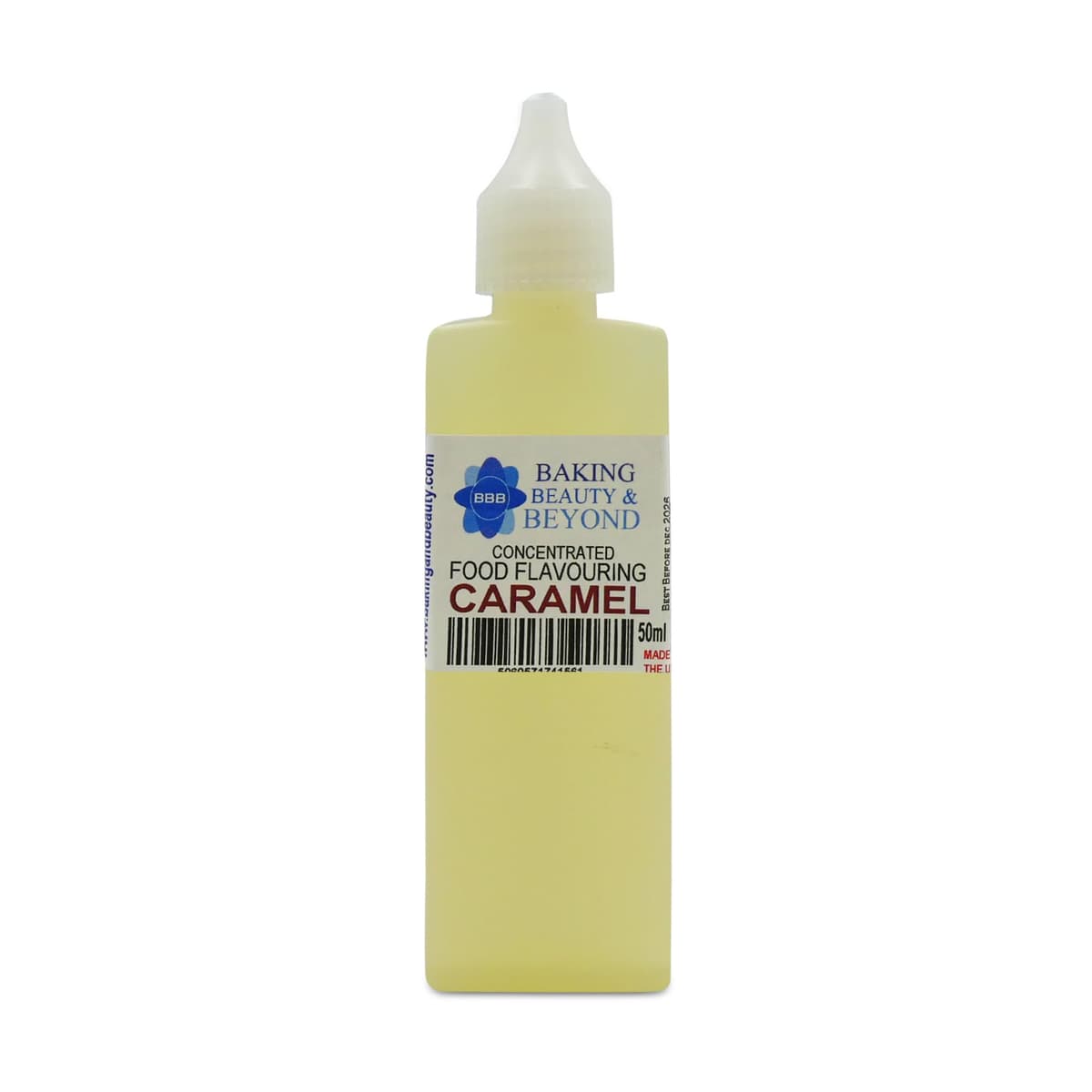 Baking Beauty and Beyond Concentrated Food Flavouring - Caramel (50ml)